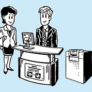 Öffnen Geschäftsstellen in denen Banknoten zeitverzögert verfügbar sind